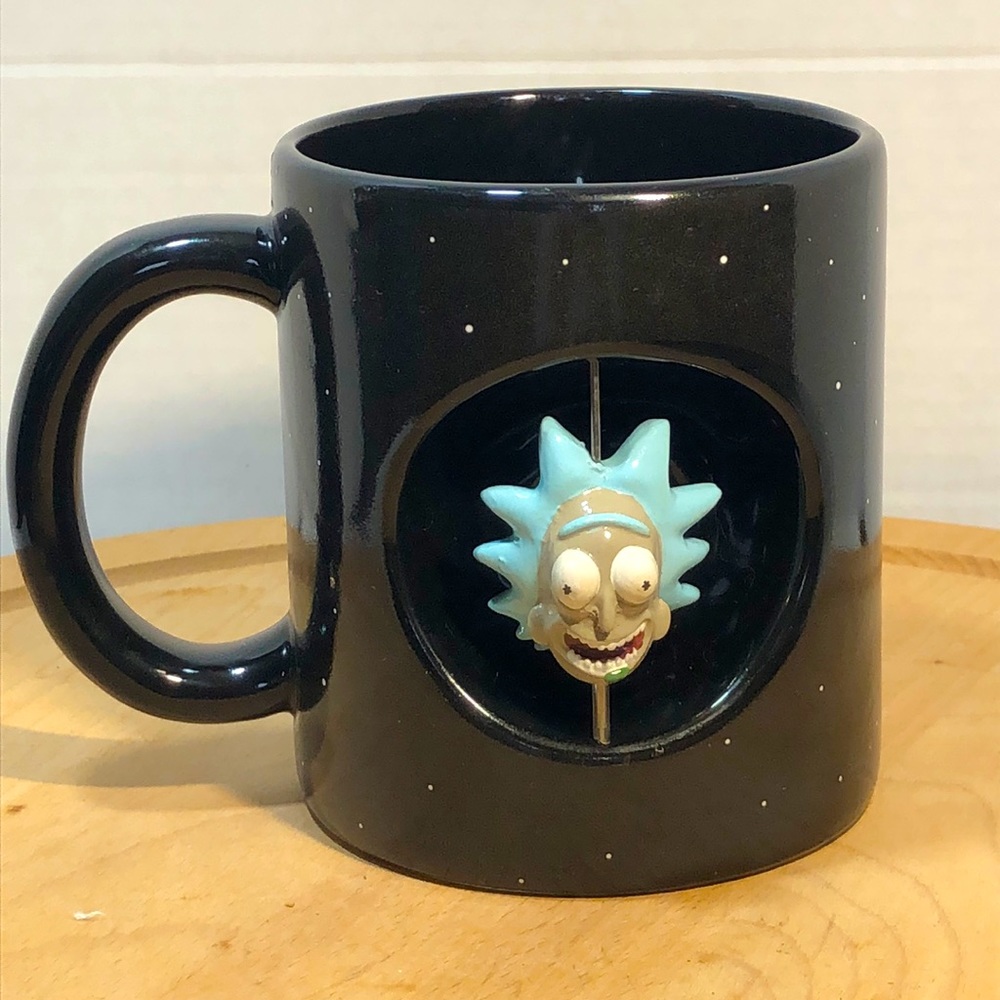 Rick Spinner Coffee Mug- Rick and Morty